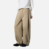 Pleated Vintage Cotton Pants