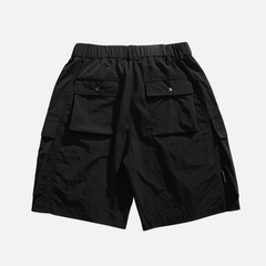 Techwear Utility Cargo Shorts