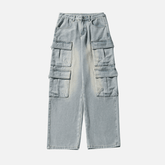 Multi-Pocket Cargo Jean