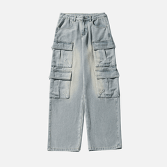 Multi-Pocket Cargo Jean