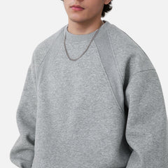 Heavyweight Space Cotton Crewneck Sweatshirt