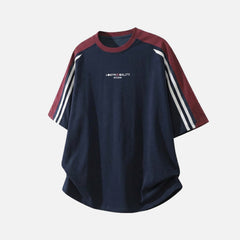 Vintage Raglan Graphic Cotton Tee