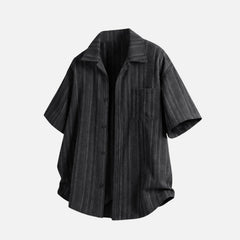 Retro Stripe Short Sleeve Shirt