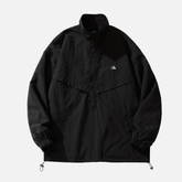 Waterproof Textured Half-Zip Tactical Jacket