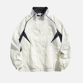 Outdoor Color-Block Zip Jacket