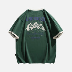 Graphic Print Cotton Tee