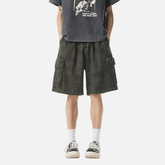 Vintage Camo Cargo Shorts
