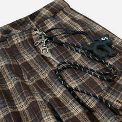 Vintage Plaid Cargo Baggy Pants