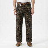 Vintage Leopard Jeans