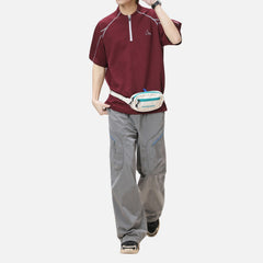 Cooling Quick-Dry Half-Zip Tee