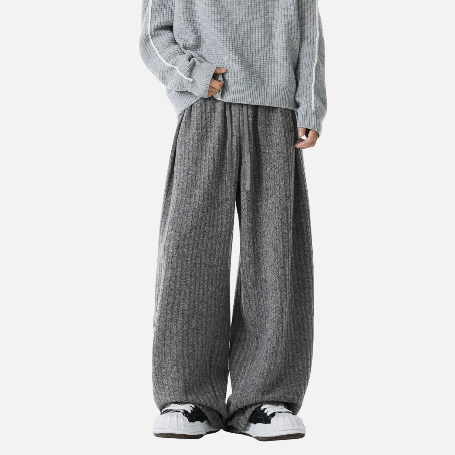 Heavyweight Textured Fleece Sweatpants