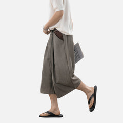 Clean-Fit Tailored Shorts