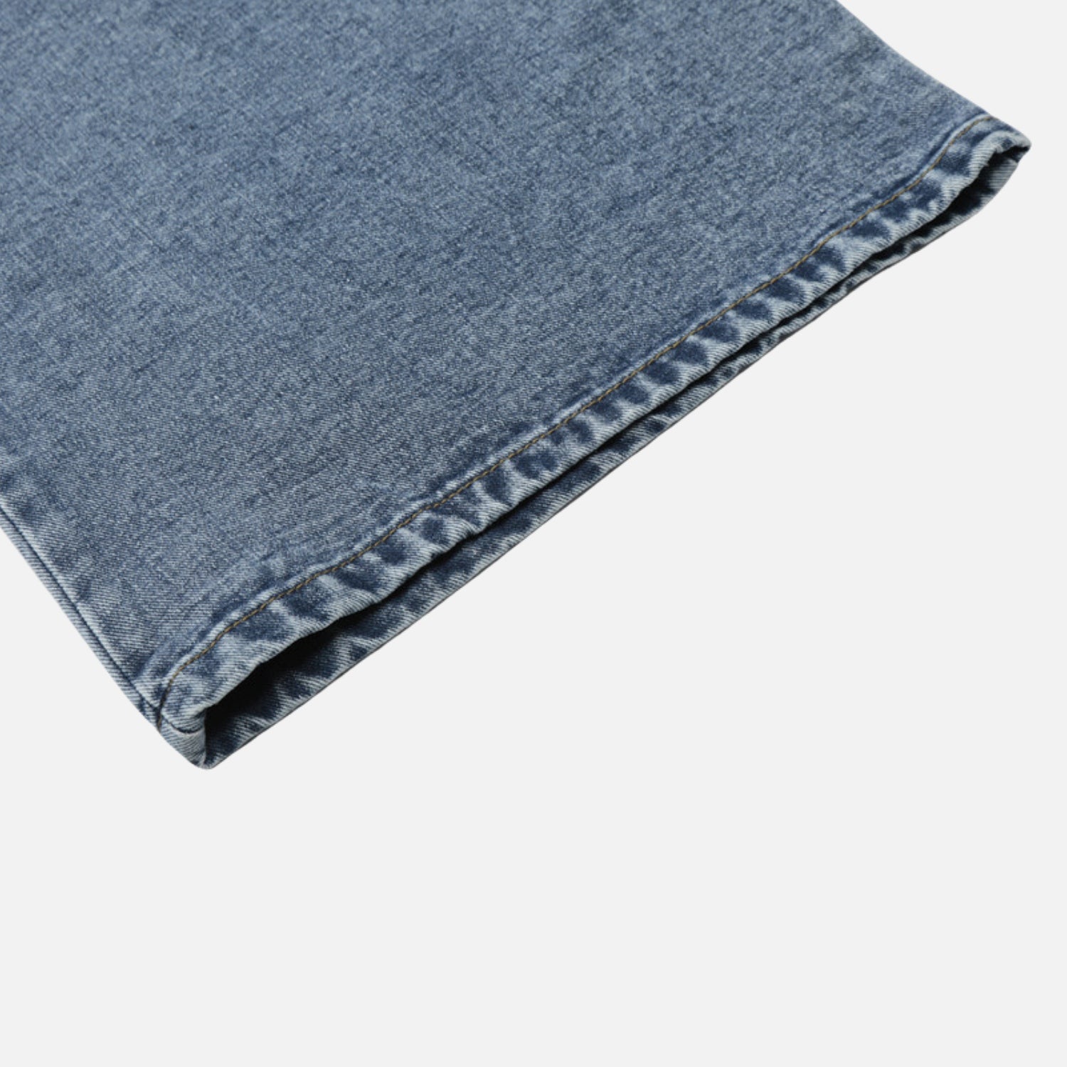 Denim Patchwork Baggy Pants