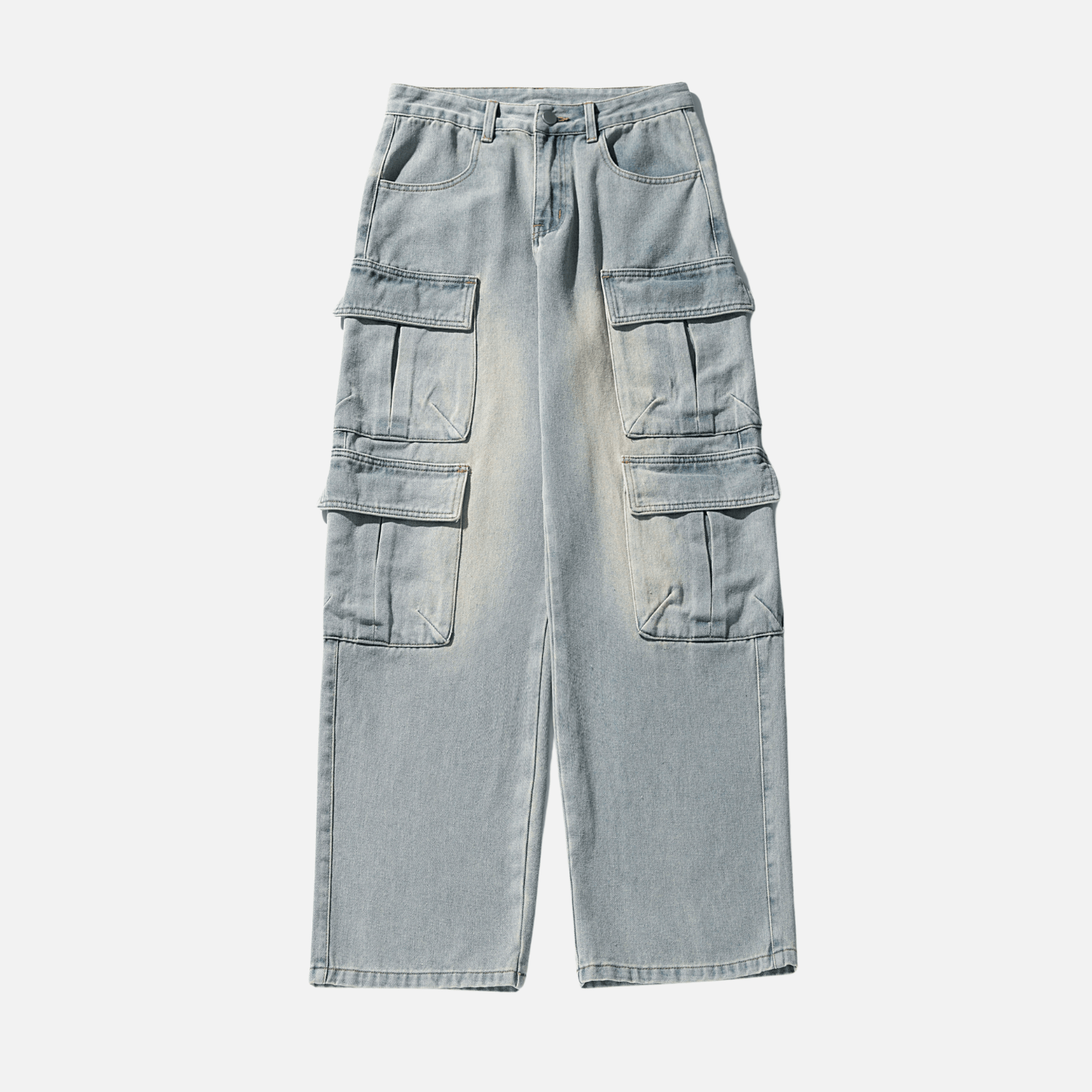 Multi-Pocket Cargo Jean