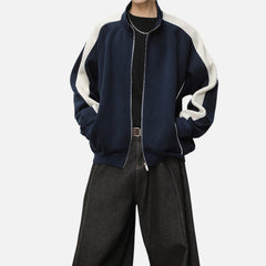 Heavyweight Raglan Zip-Up Jacket