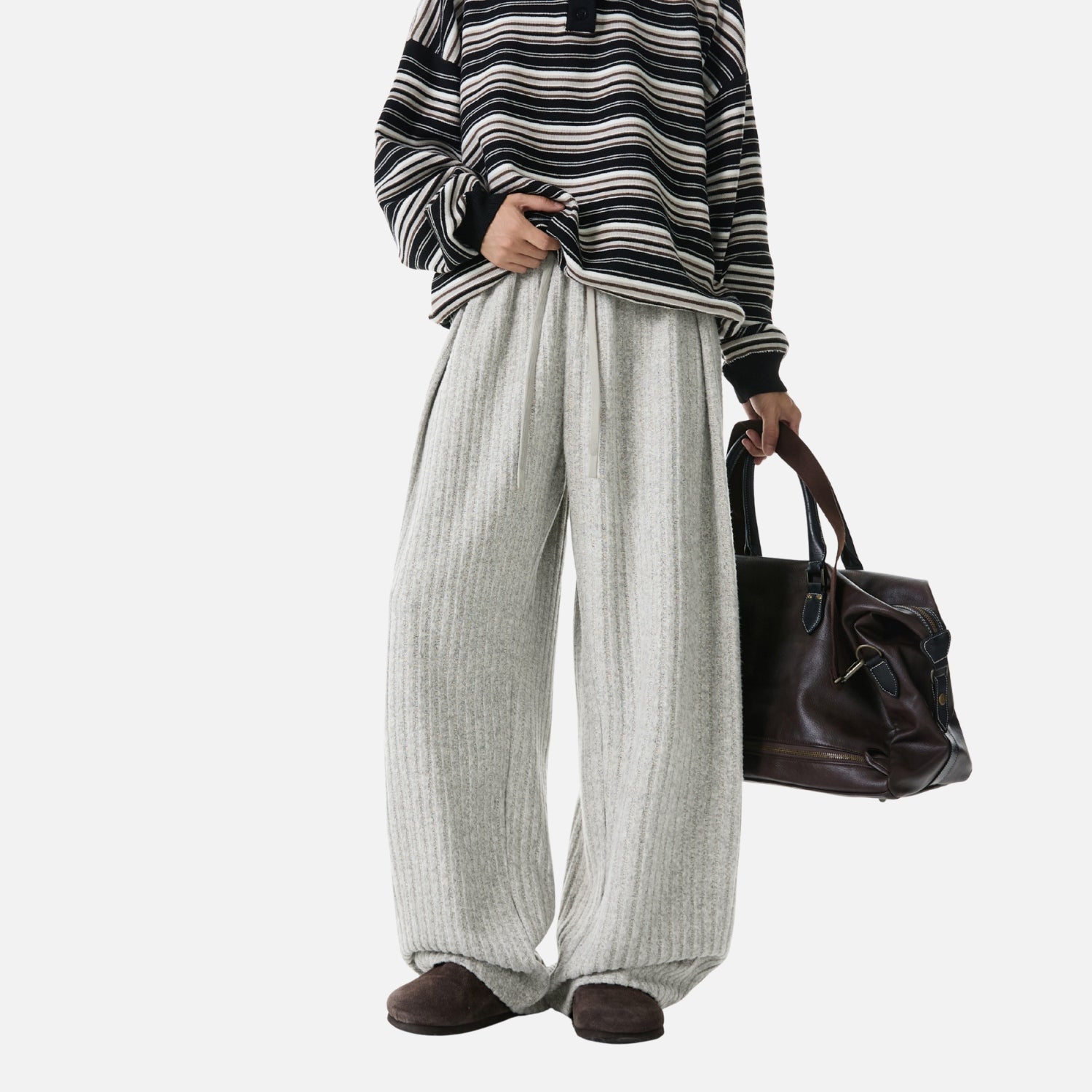 Heavyweight Textured Fleece Sweatpants