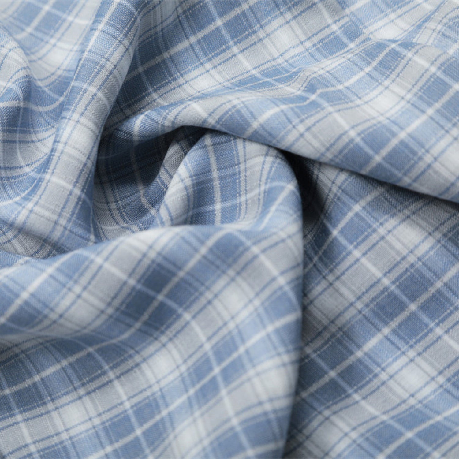 Plaid Slouchy Slant Baggy Pants