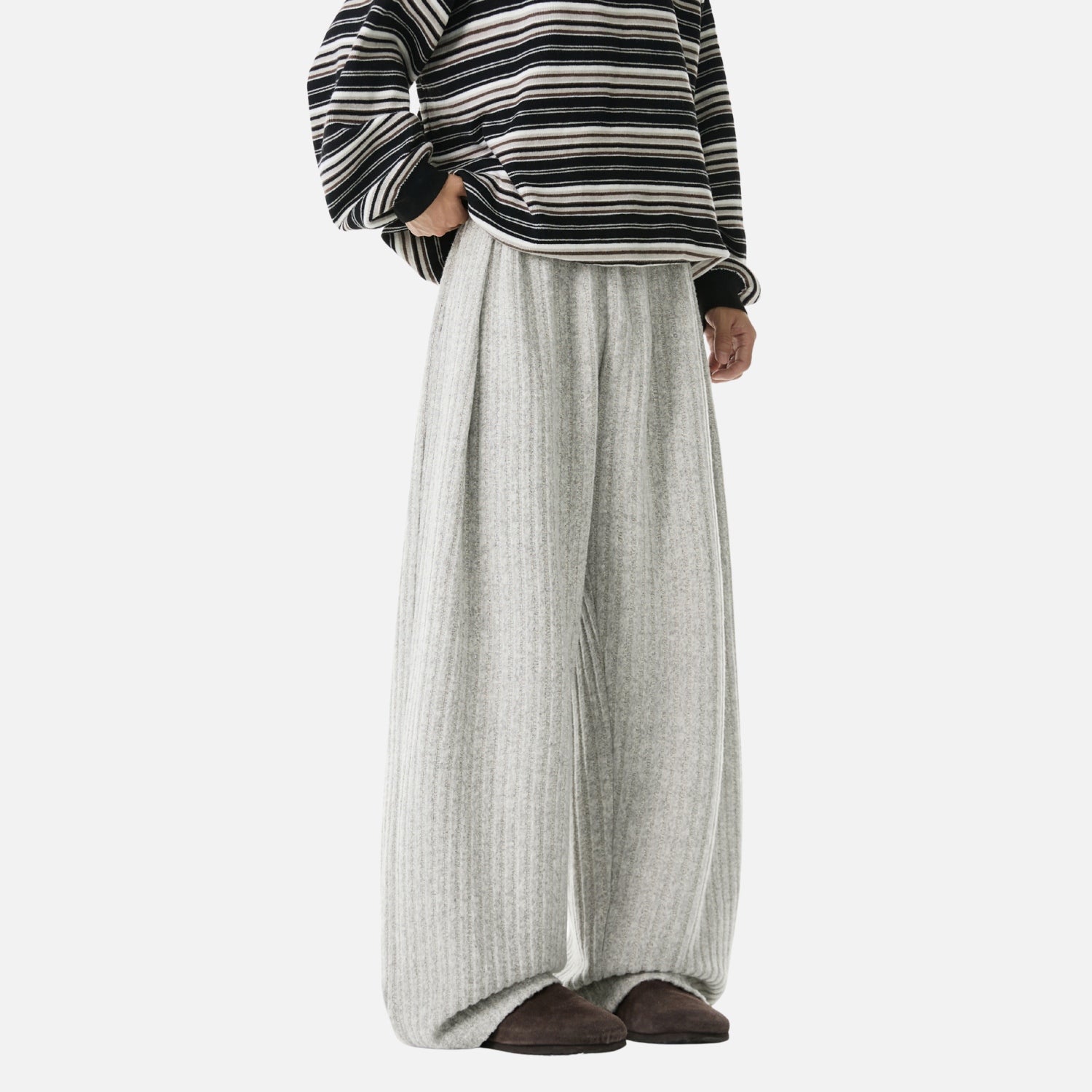 Heavyweight Textured Fleece Sweatpants