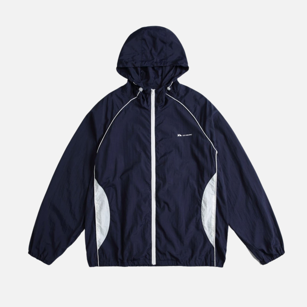 Colorblock Lightweight Hooded Windbreaker