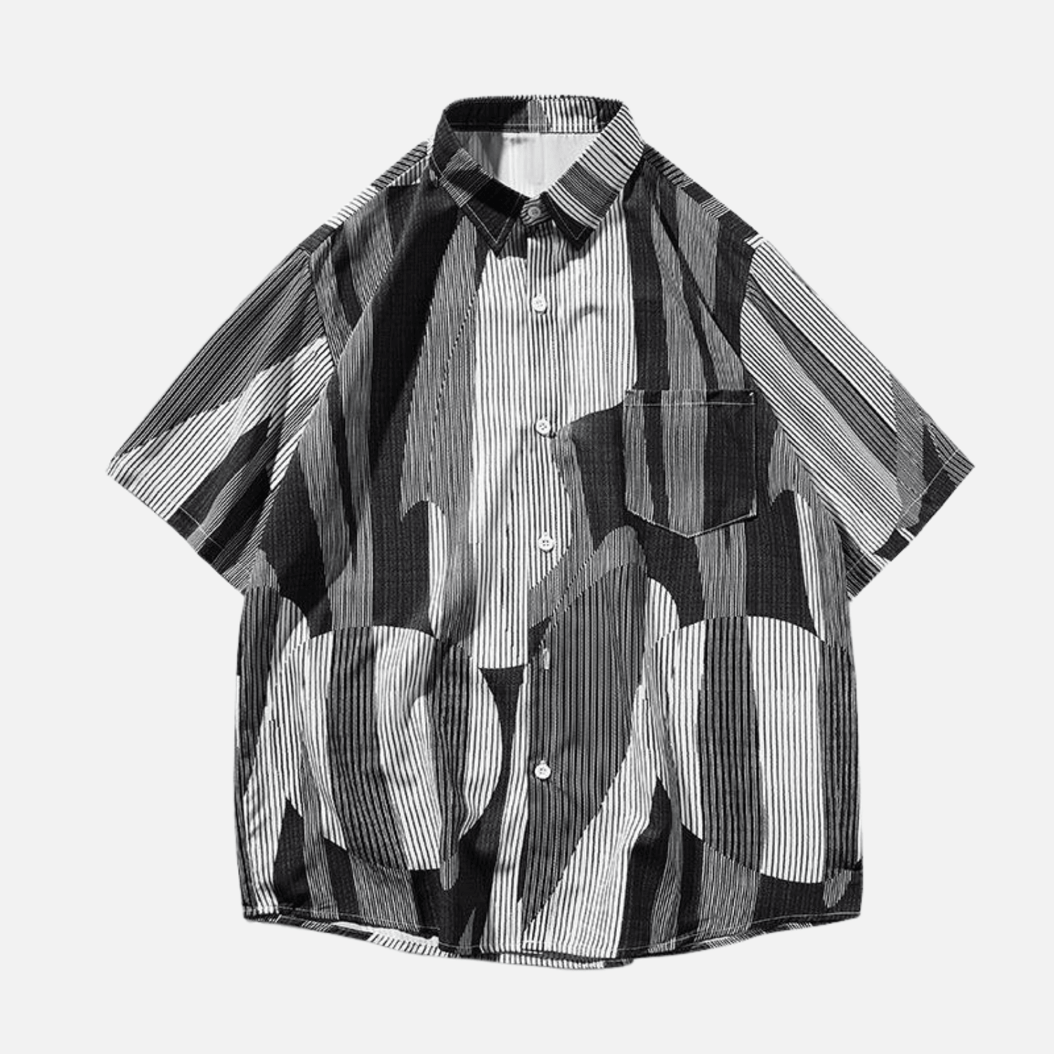 Casual Pixel Style Shirt