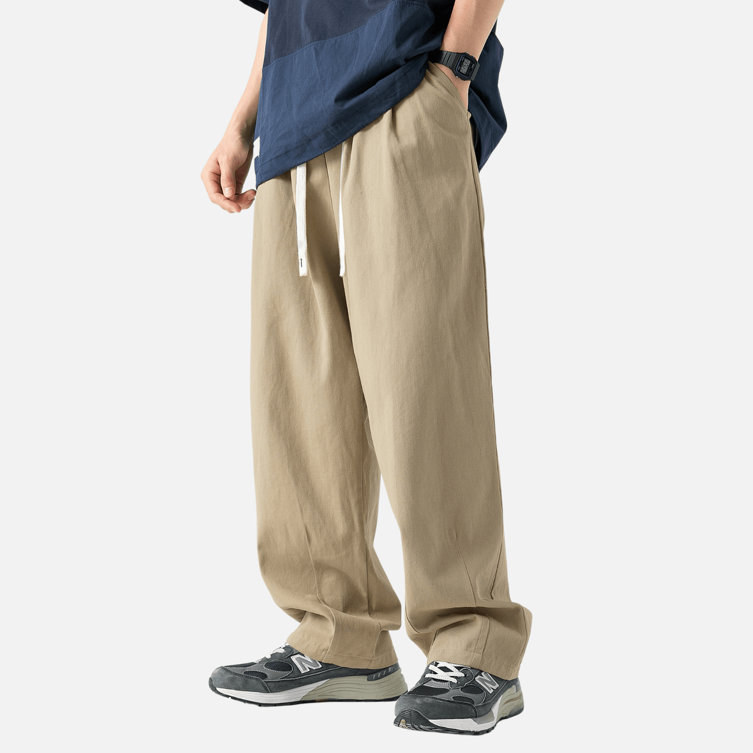 Retro Jogger Cotton Pants