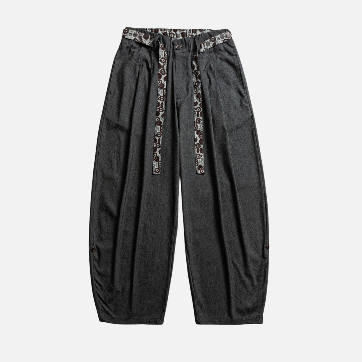 Wide-Leg Casual Baggy Pants