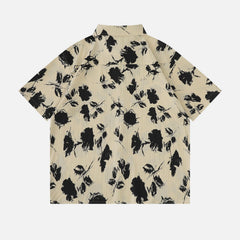 Vintage Floral Short Sleeve Shirt