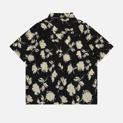 Vintage Floral Short Sleeve Shirt