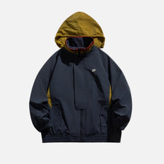 Retro Packable Hooded Jacket