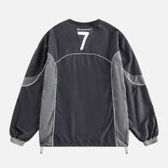 Outdoor Color Contrast Racing Tee