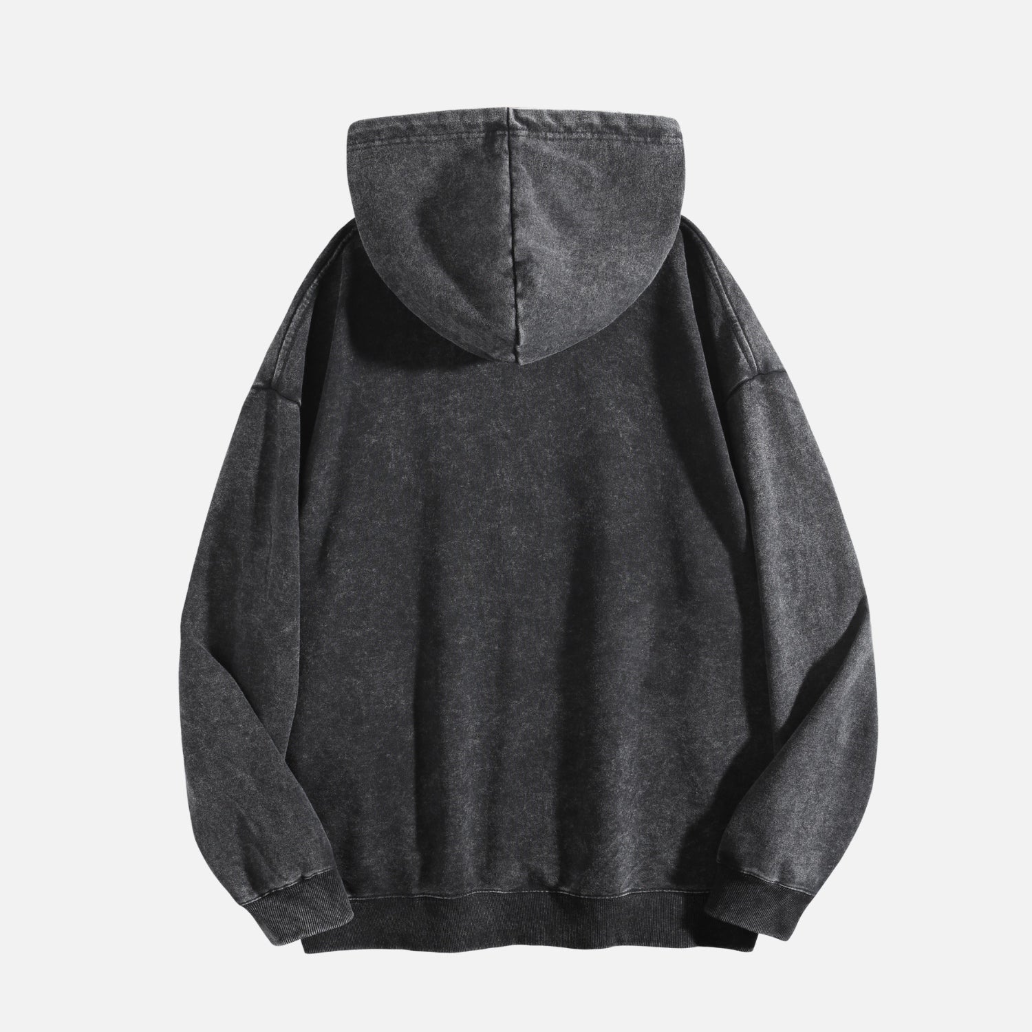 Washed Vintage Solid Color Hoodie