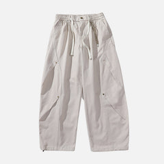 Stitched Casual Cargo Pants