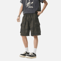 Vintage Camo Cargo Shorts