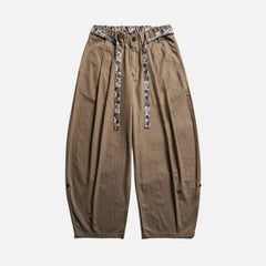 Wide-Leg Casual Baggy Pants