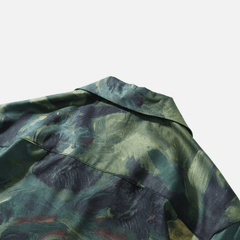 Flower oil painting shirt