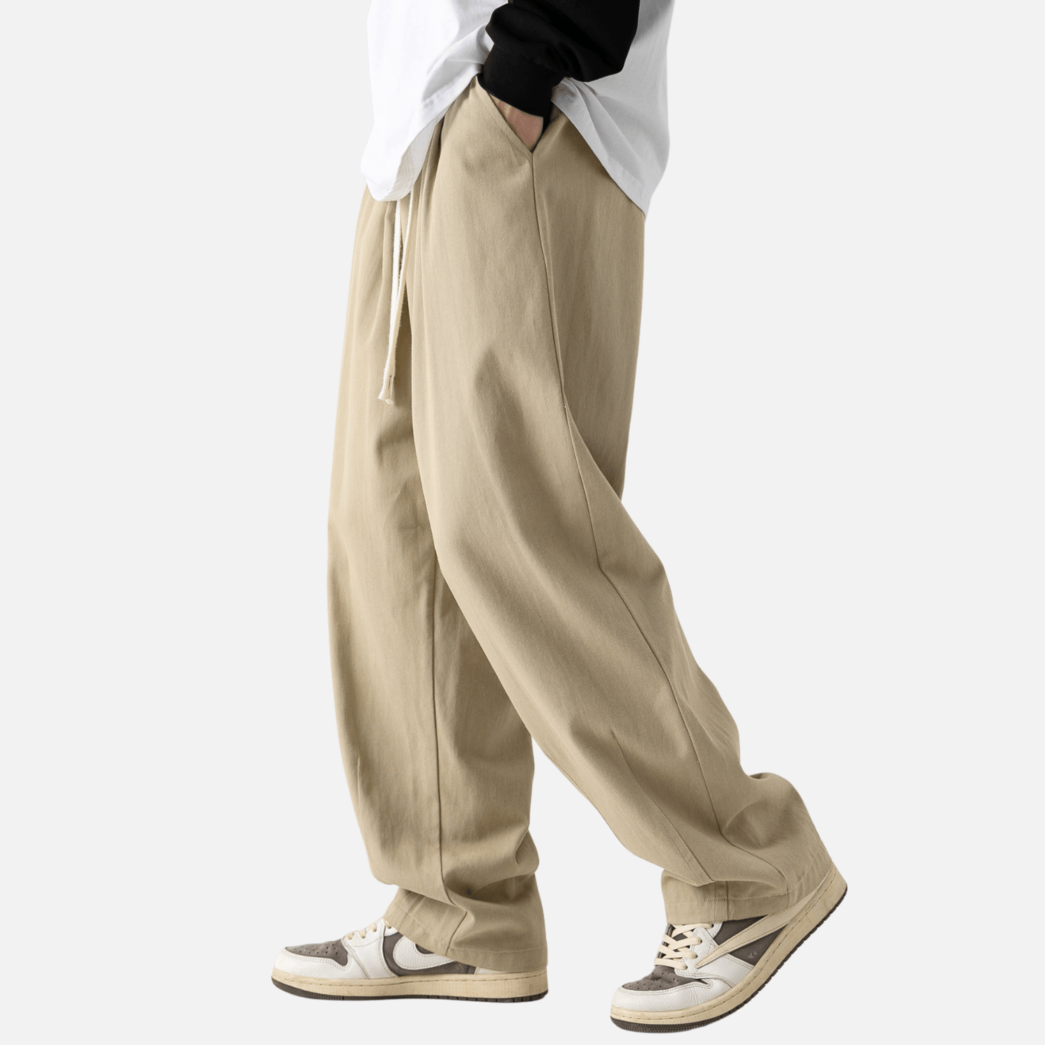 Retro Jogger Cotton Pants