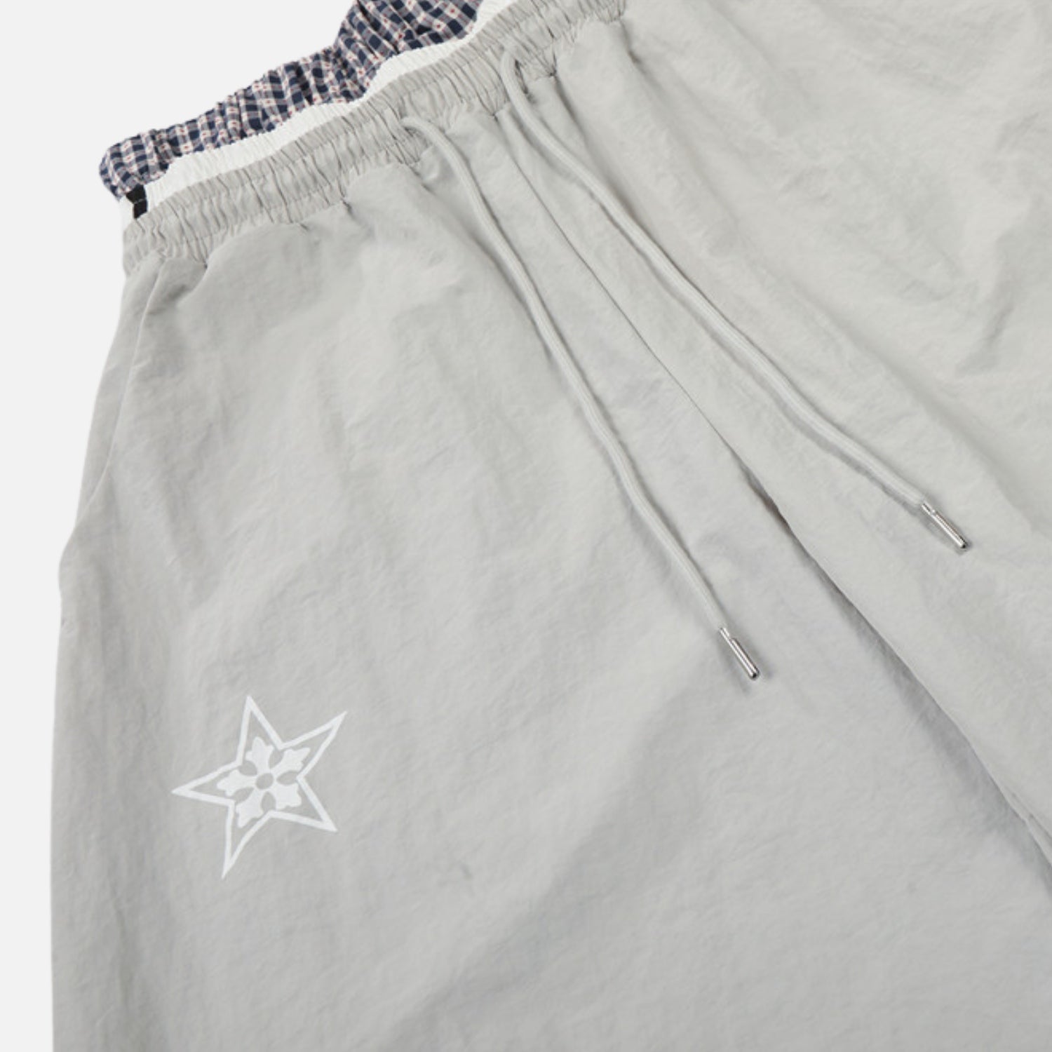Faux-Layered Double-Waist Pants