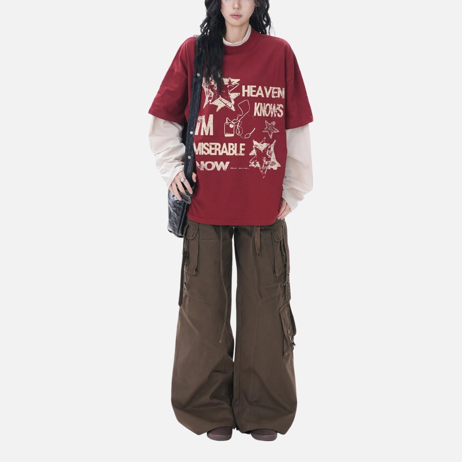 Varsity Layered Sweatshirt