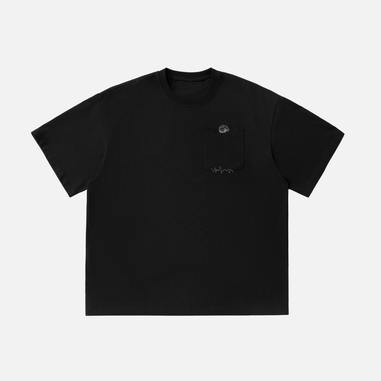 Retro Embroidery Cotton T-Shirt