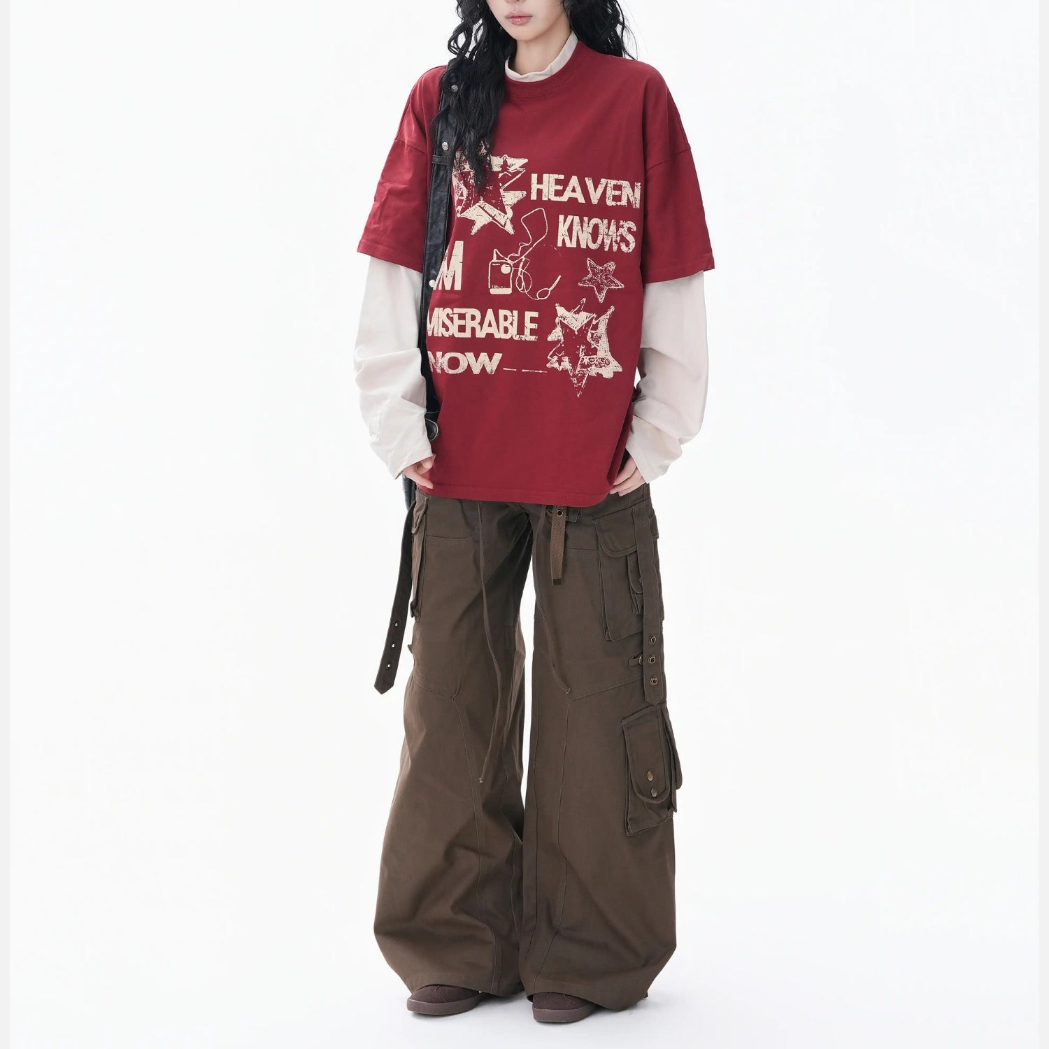 Varsity Layered Sweatshirt