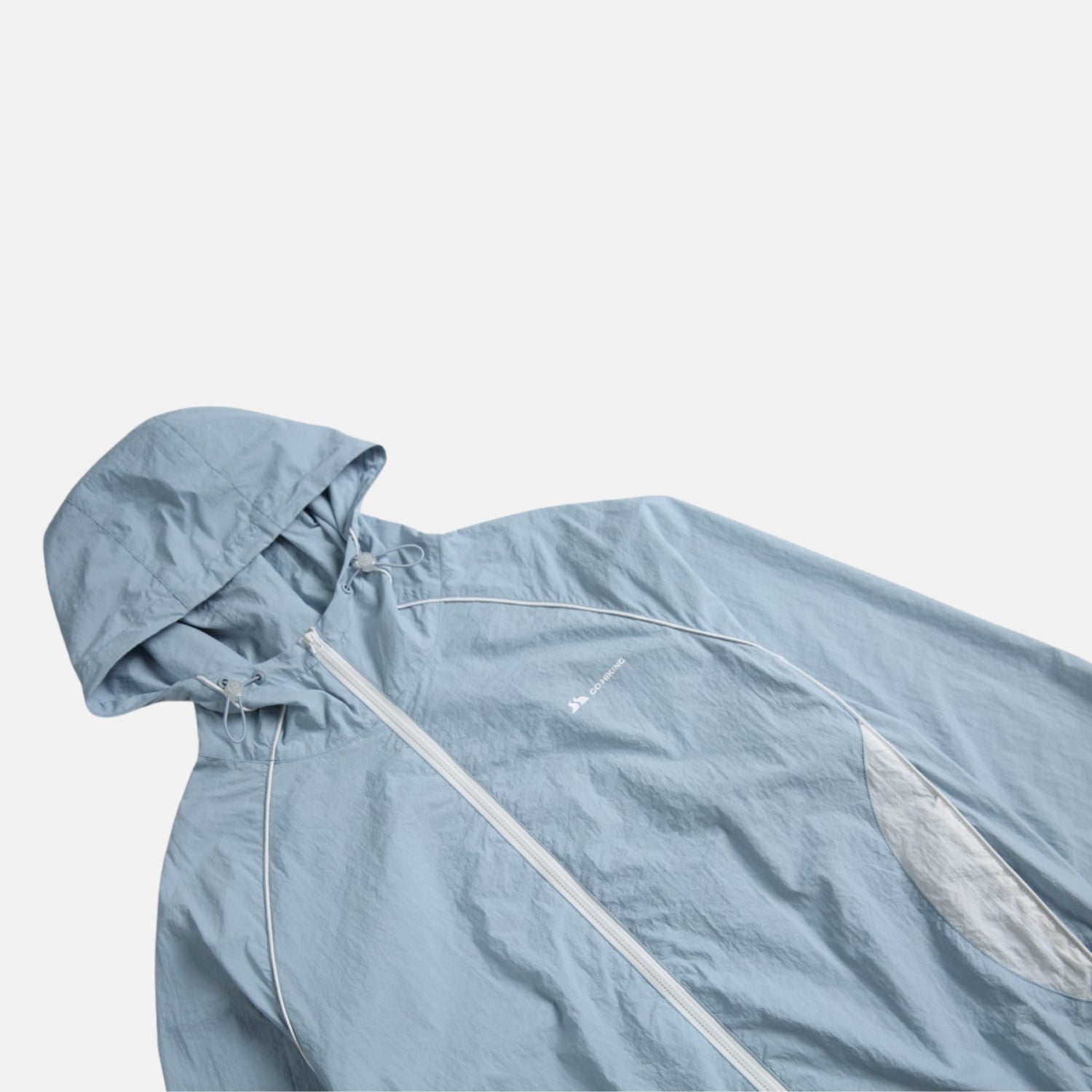 Colorblock Lightweight Hooded Windbreaker