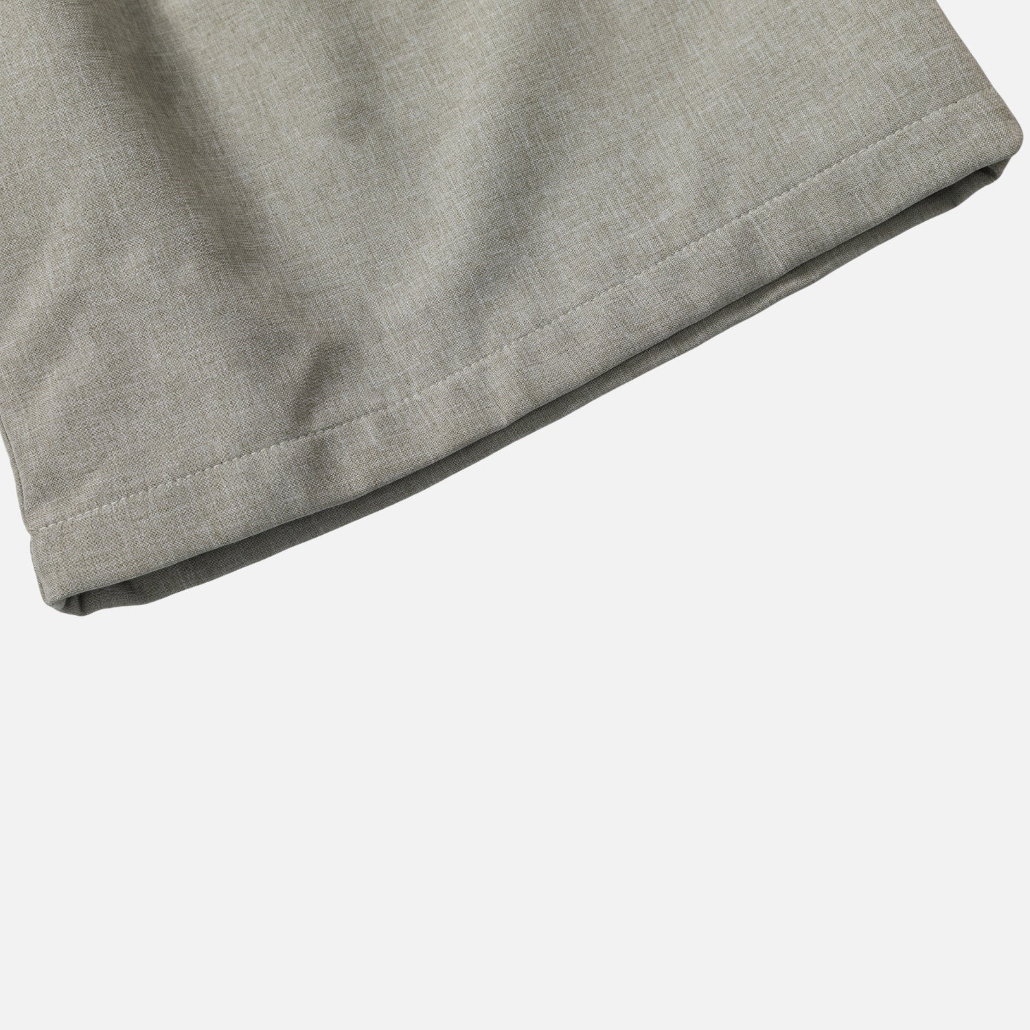 Linen-Texture Bermuda Shorts