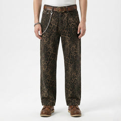 Vintage Leopard Jeans
