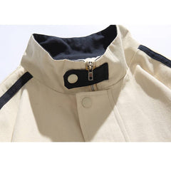 Colorblock Embroidered Jacket